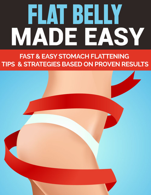 Product picture Flat Belly Made Easy - Report with PLR